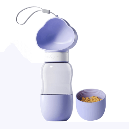 กระบอกน้ำสัตว์เลี้ยงแบบพกพา 2IN1 THAI SUN SPORT รุ่น  PET0030_1